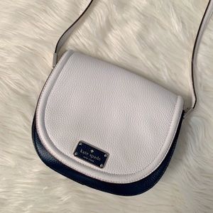 Kate Spade crossbody bag White and Blue
